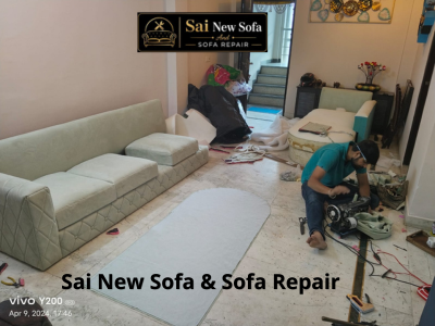 This image is describing sofa repair center in sector 74 Gurgaon