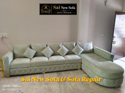 This image is describing sofa repair center in sector 15 Gurgaon