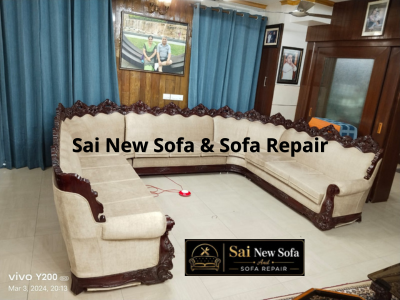 This image is describing sofa repair center in sector 34 Gurgaon